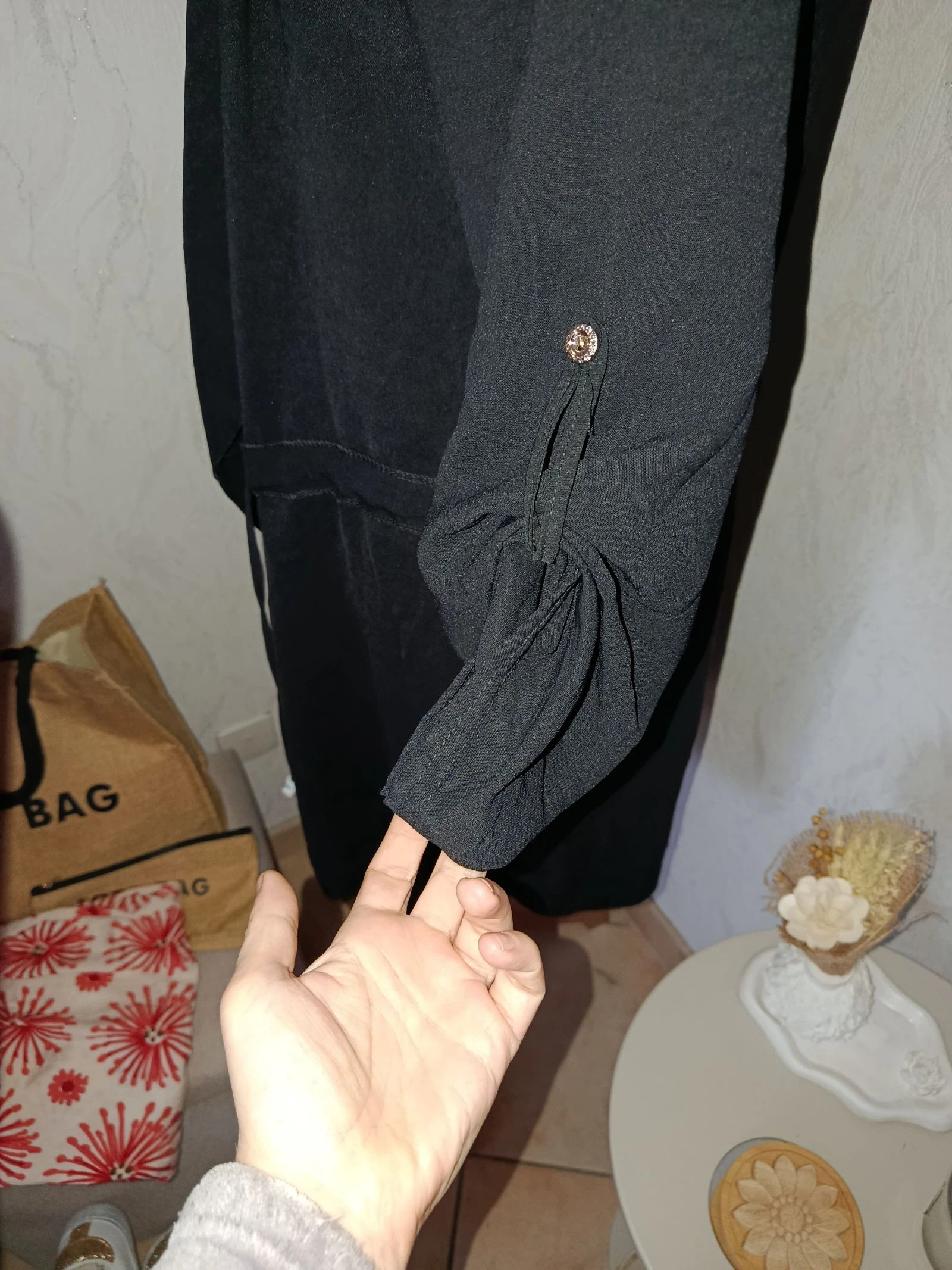 Veste leve com cordão de ajuste (tamanho generoso) – photo 5